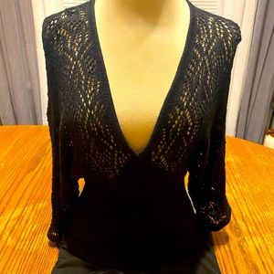 XOXO Metallic Sweater